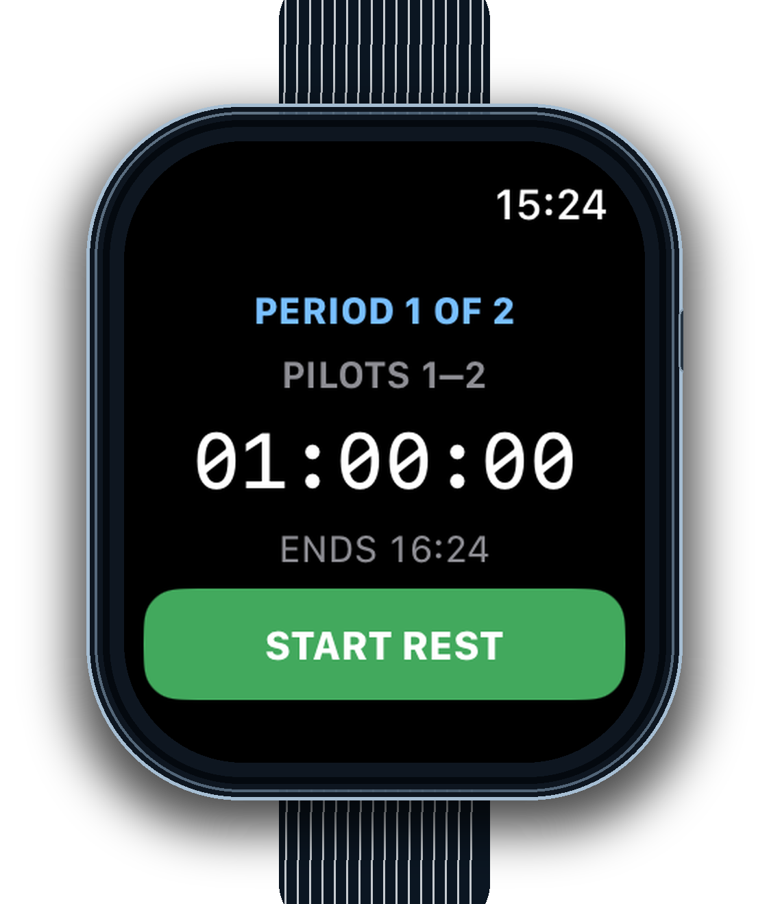 Apple Watch Series 11 rest timer ready to start